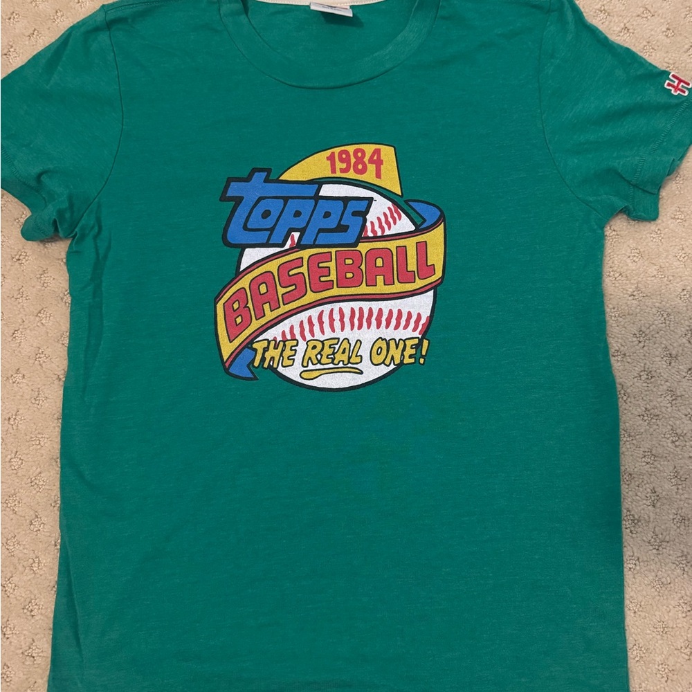 HOMAGE Green Vintage Baseball Tee